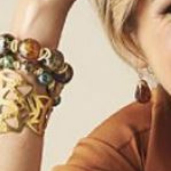 BOGO FREE!  Safari Teardrop Earrings - Picture 2 of 2